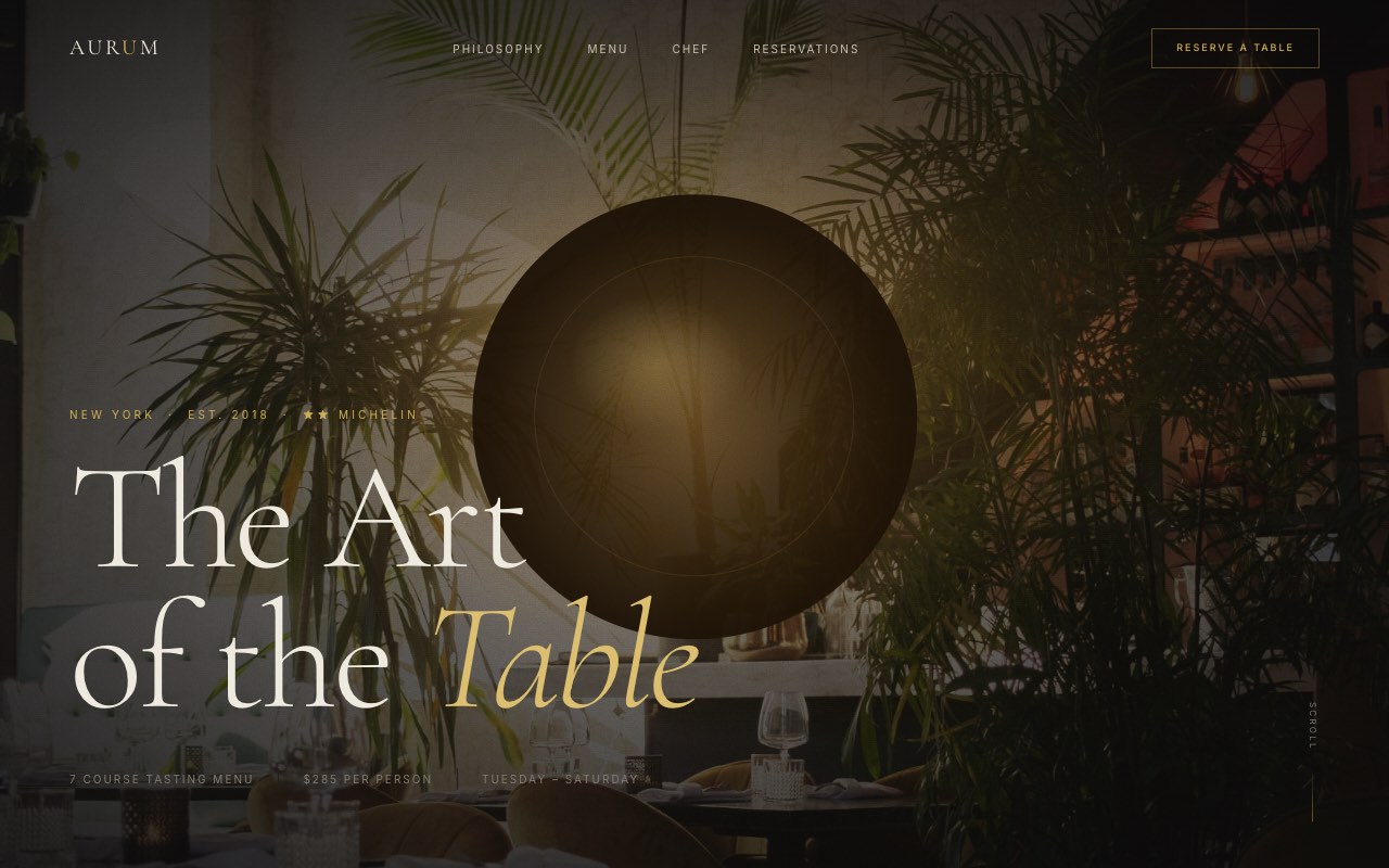 AURUM — Luxury